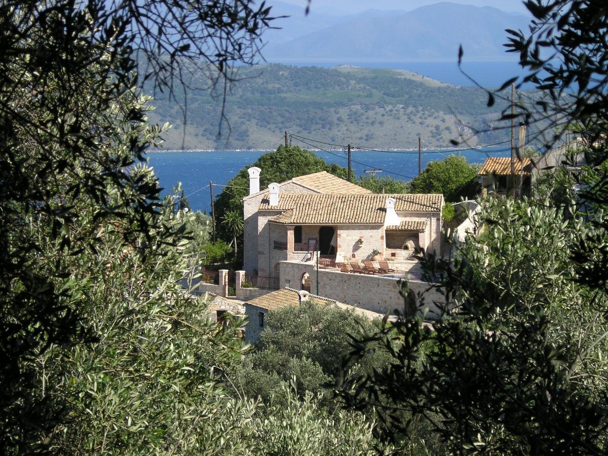 Traditional Stone Villa Olympia Viggla Extérieur photo